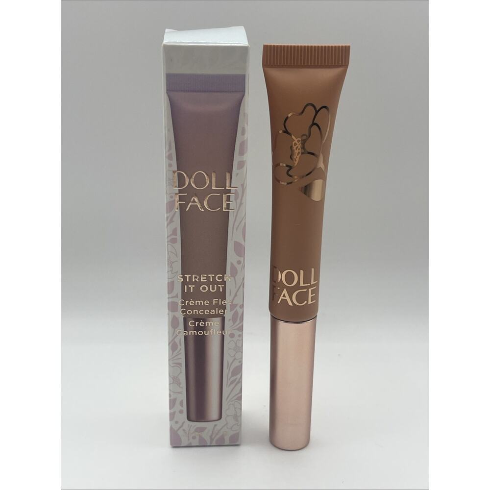 DOLL FACE Stretch It Out Crème Flex No-Crease Concealer In TAN- .33 Oz. - NEW!